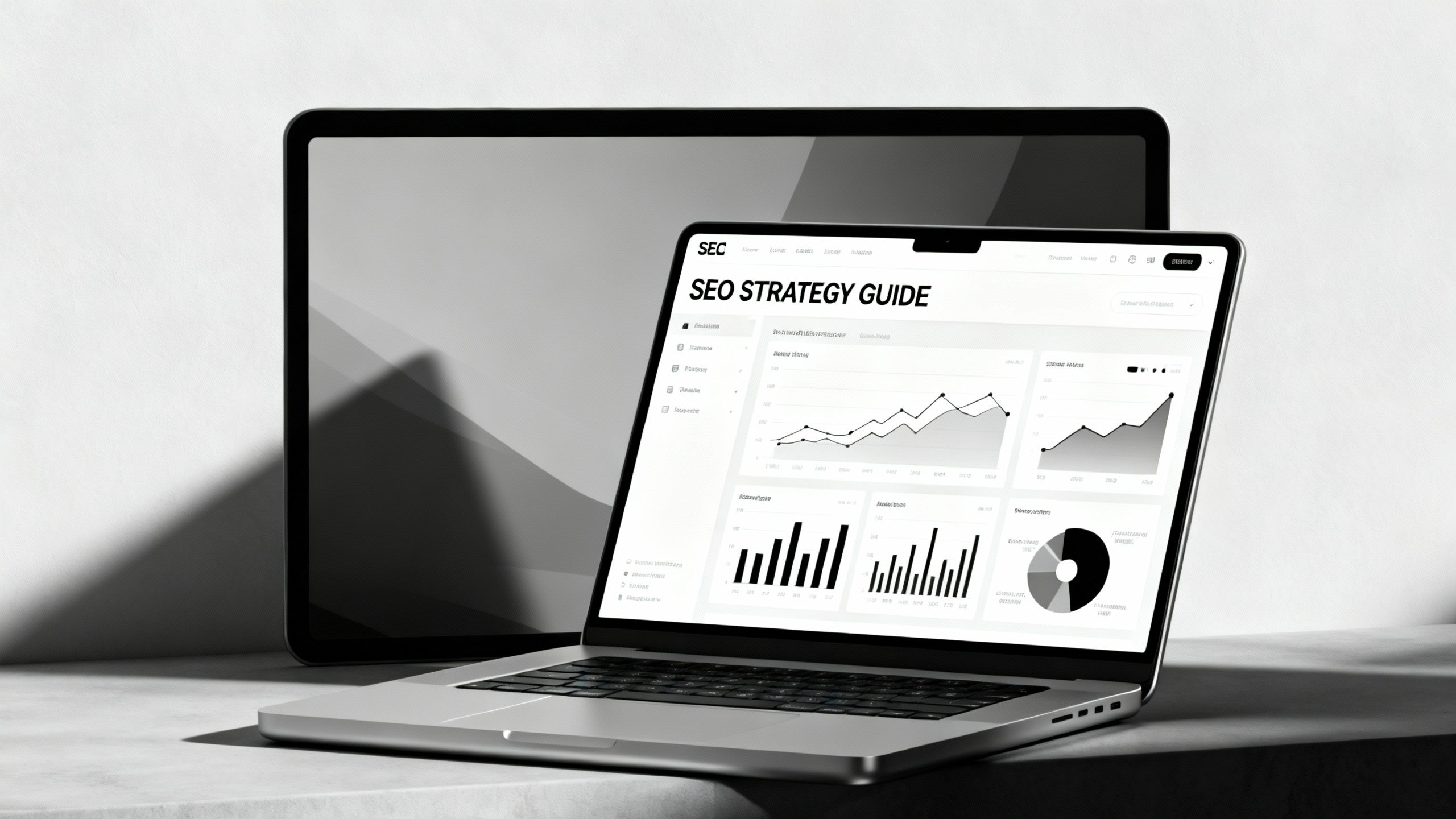 SEO Insights on laptop screen