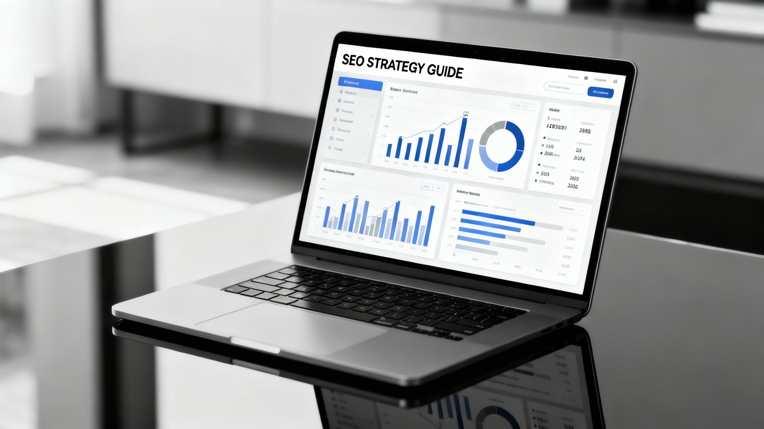 SEO Insights on computer screen