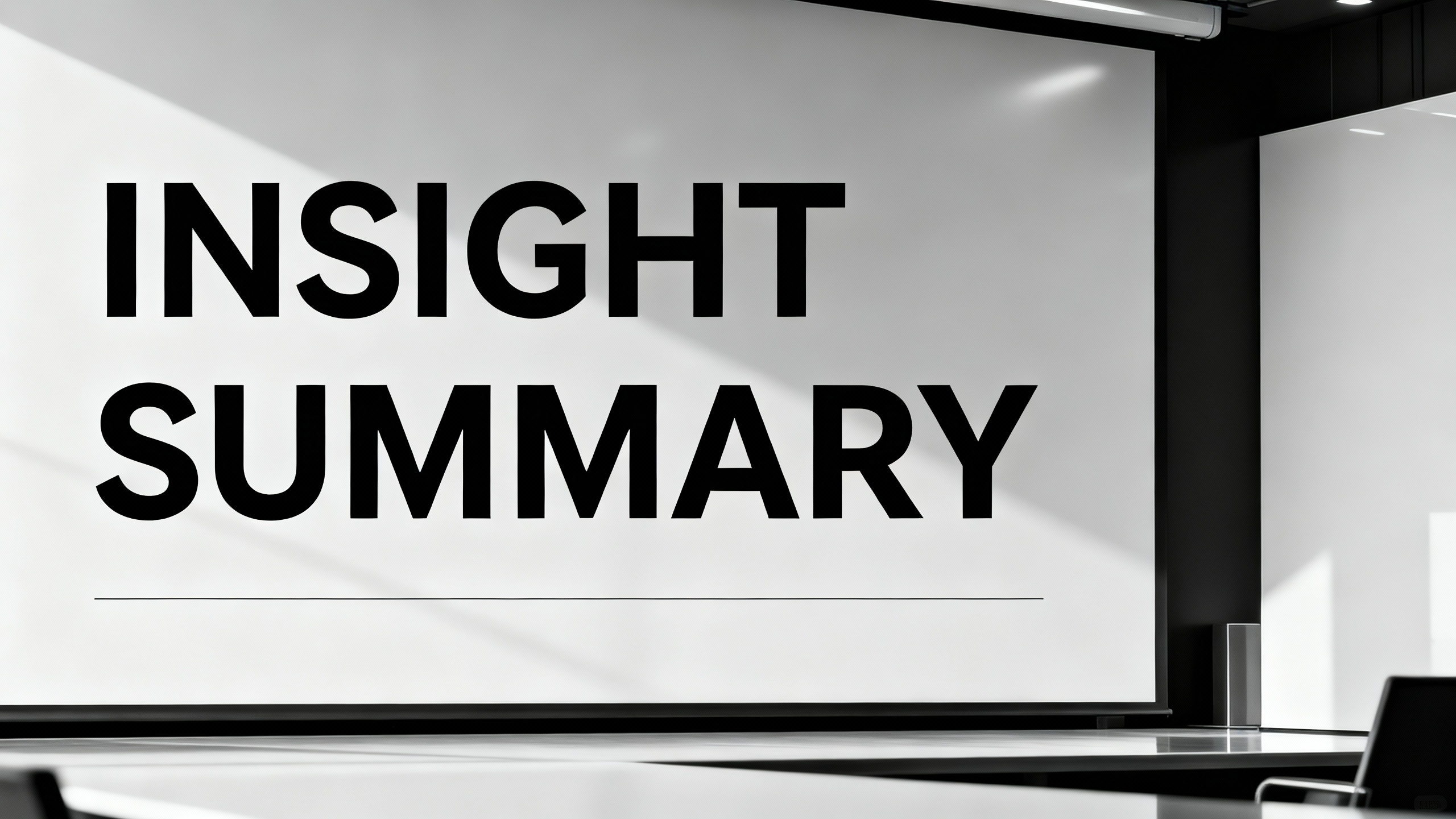 Key Insights Summary