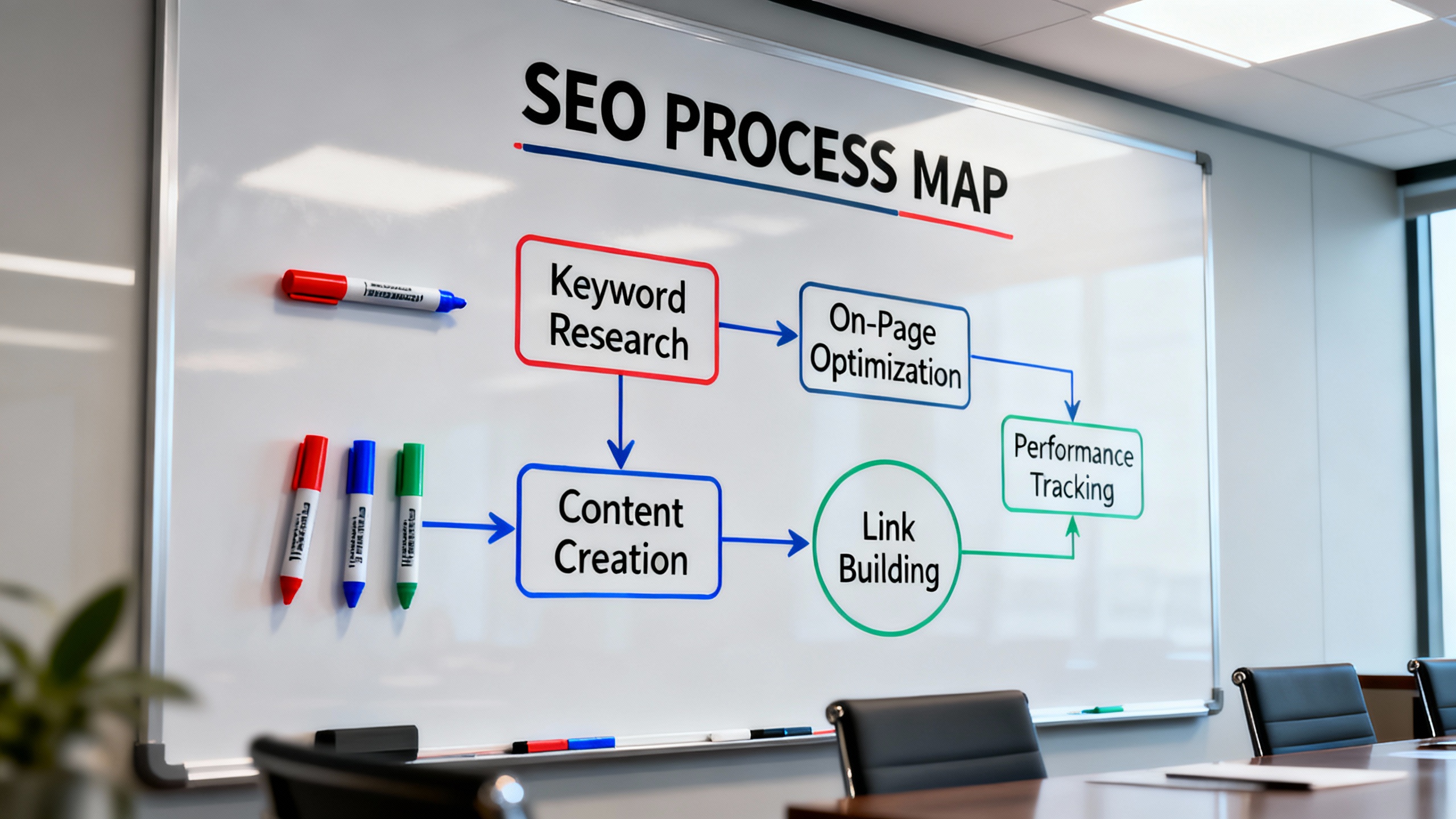 SEO Workflow Diagram