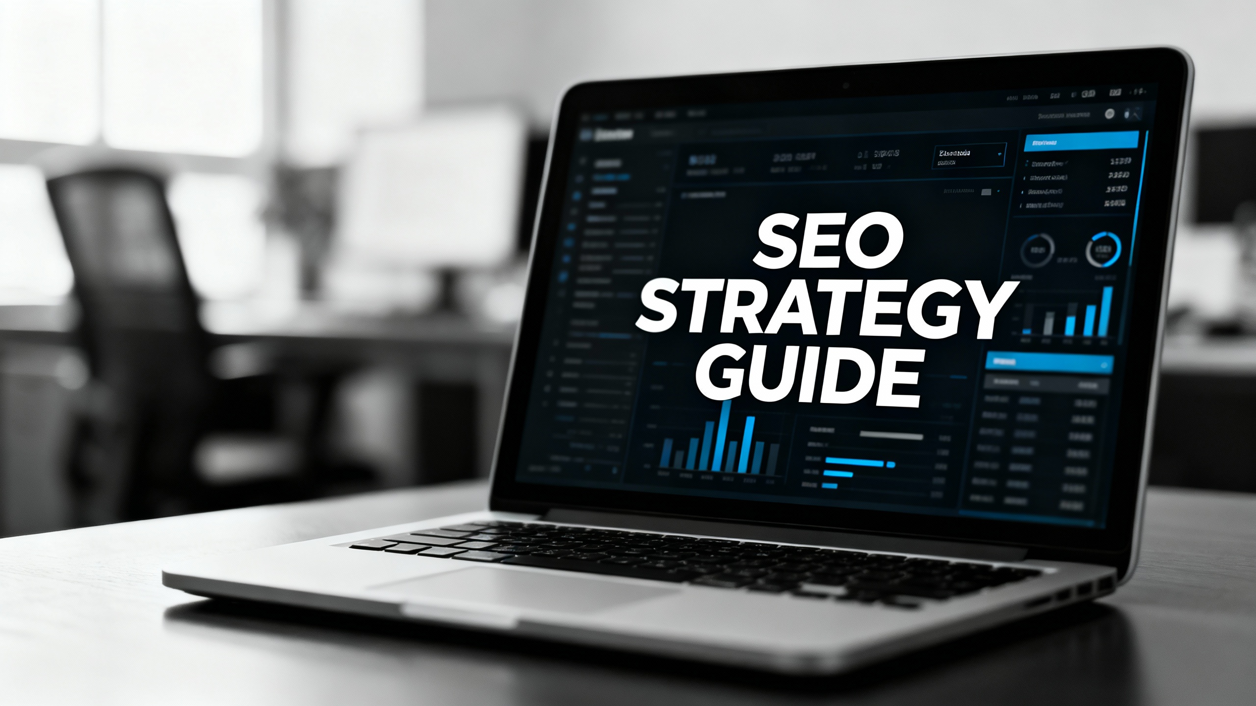 SEO Tips on laptop screen