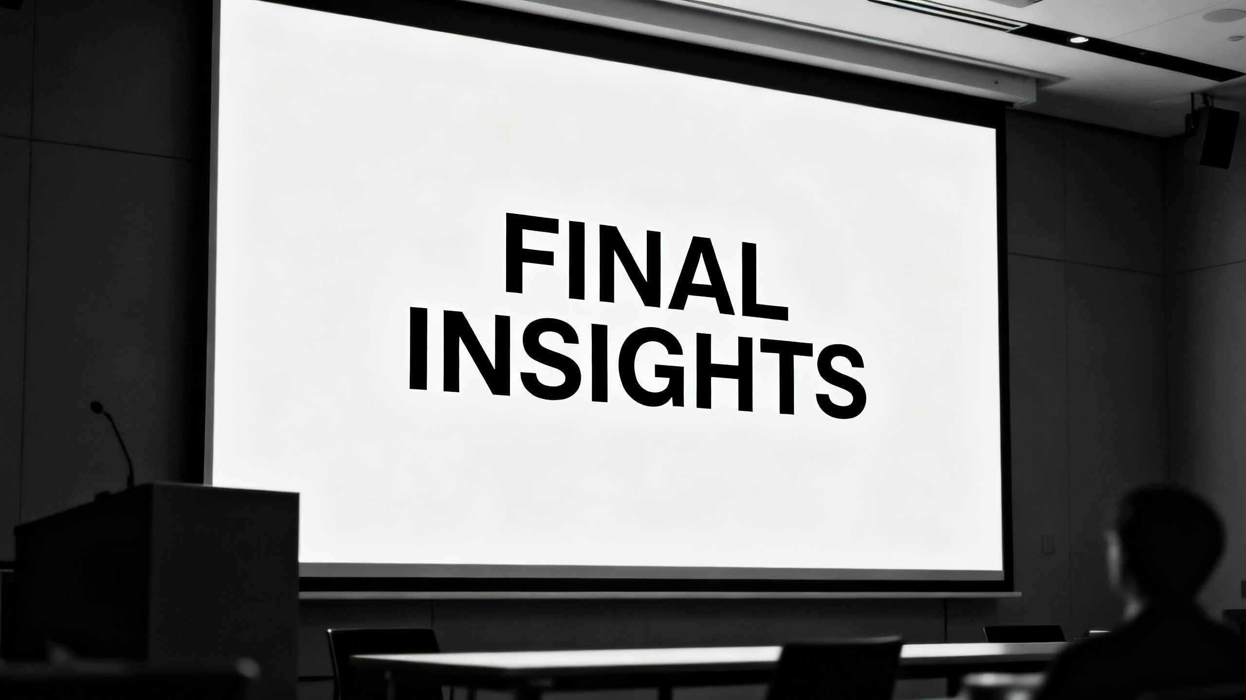 Final Insights on desktop screen