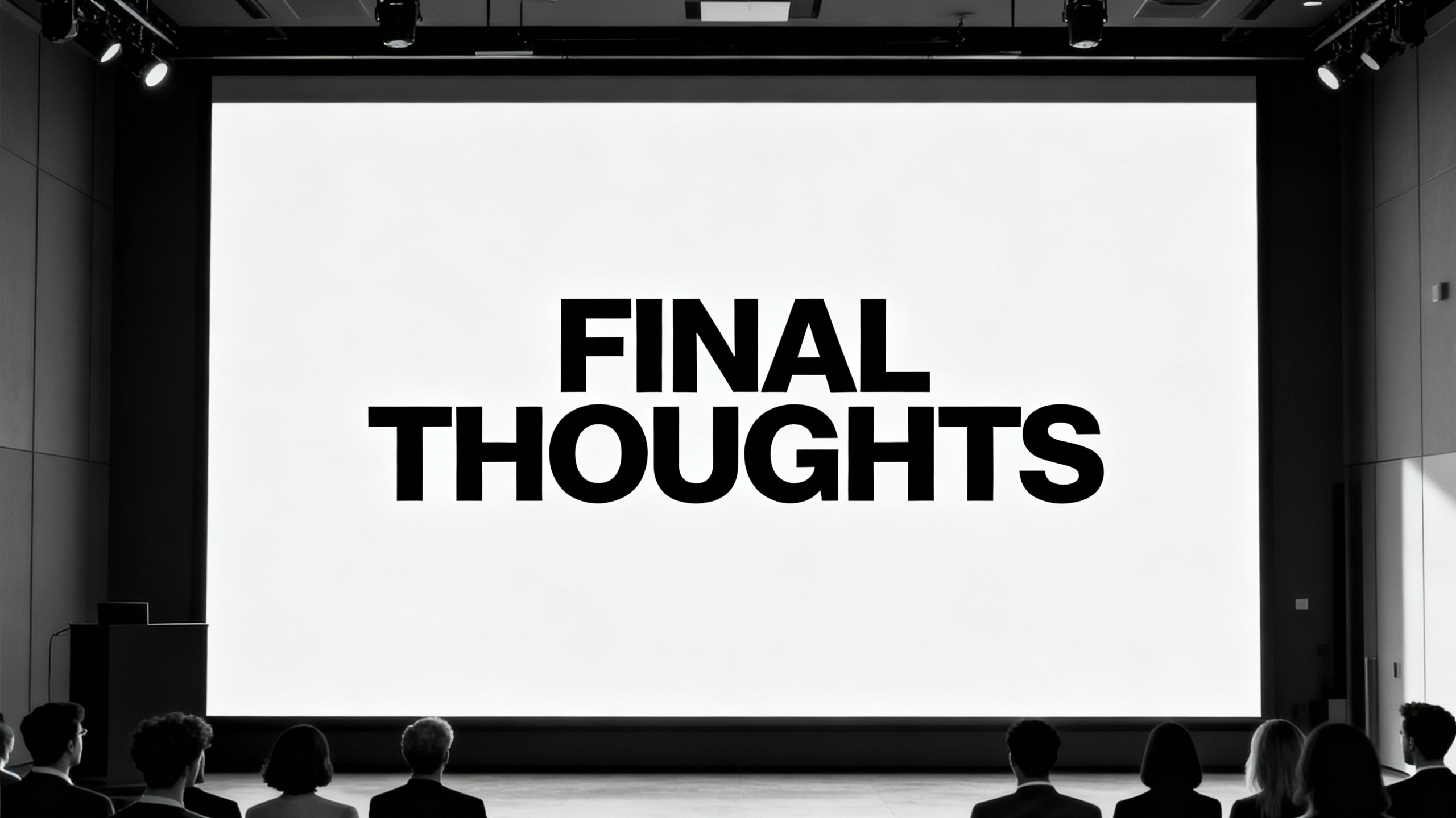 Final Thoughts on decision-making