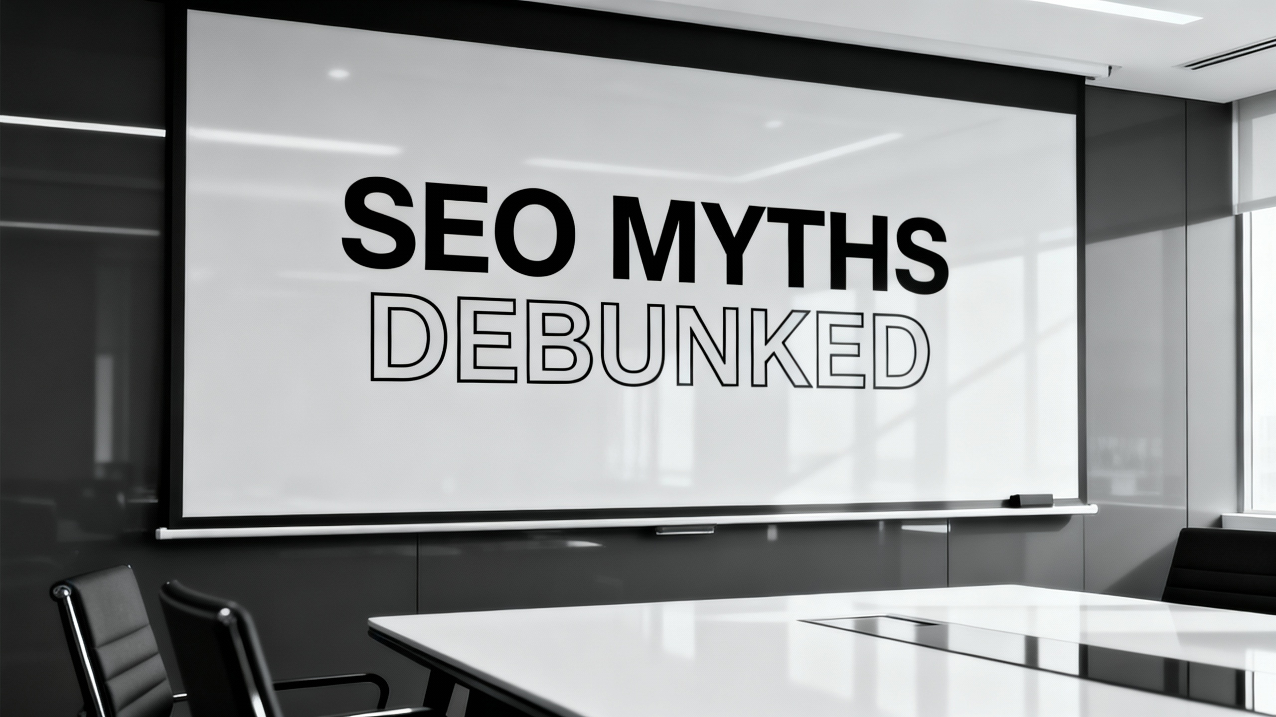 SEO Myths Illustration