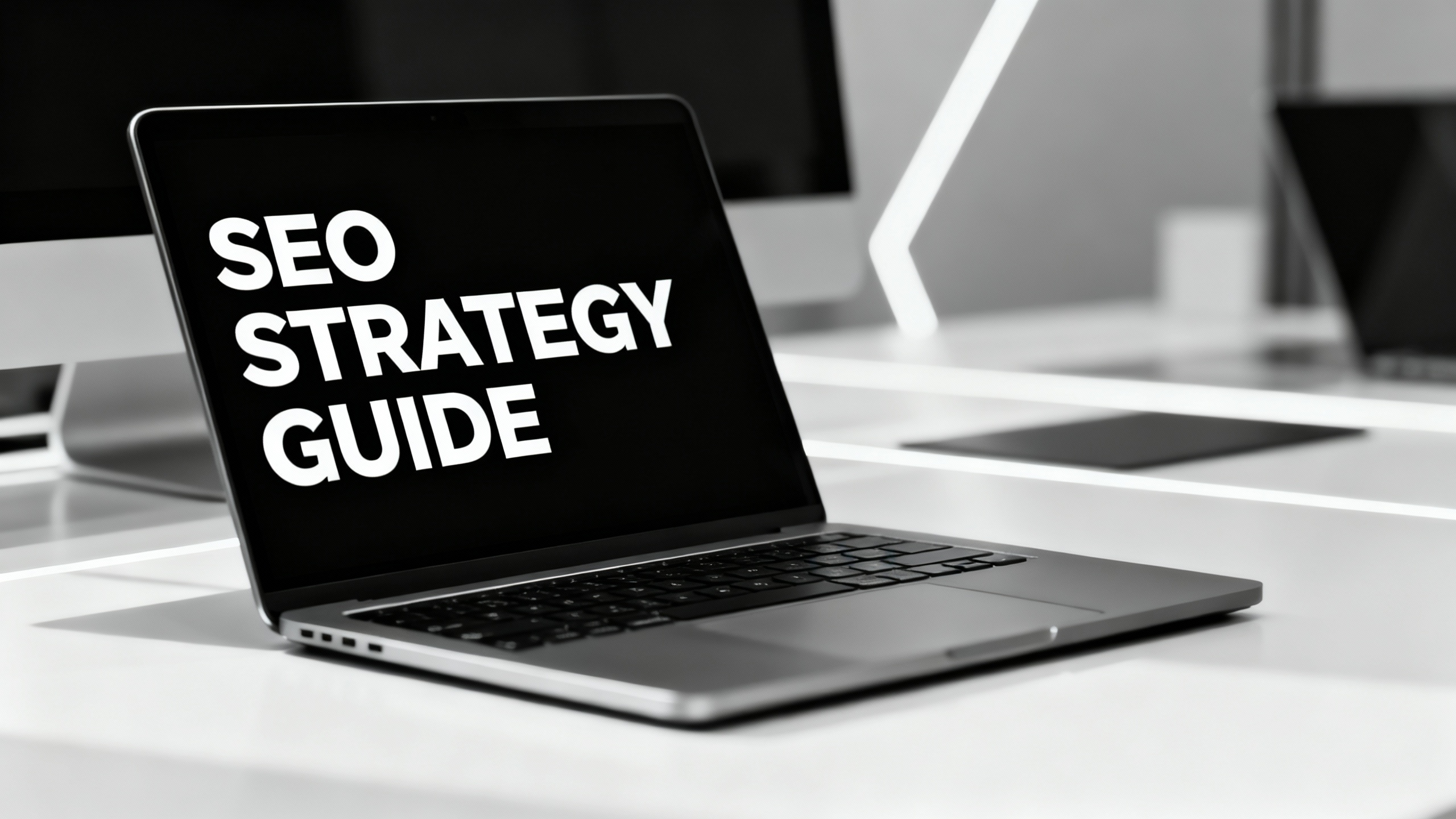 SEO Insights on laptop screen