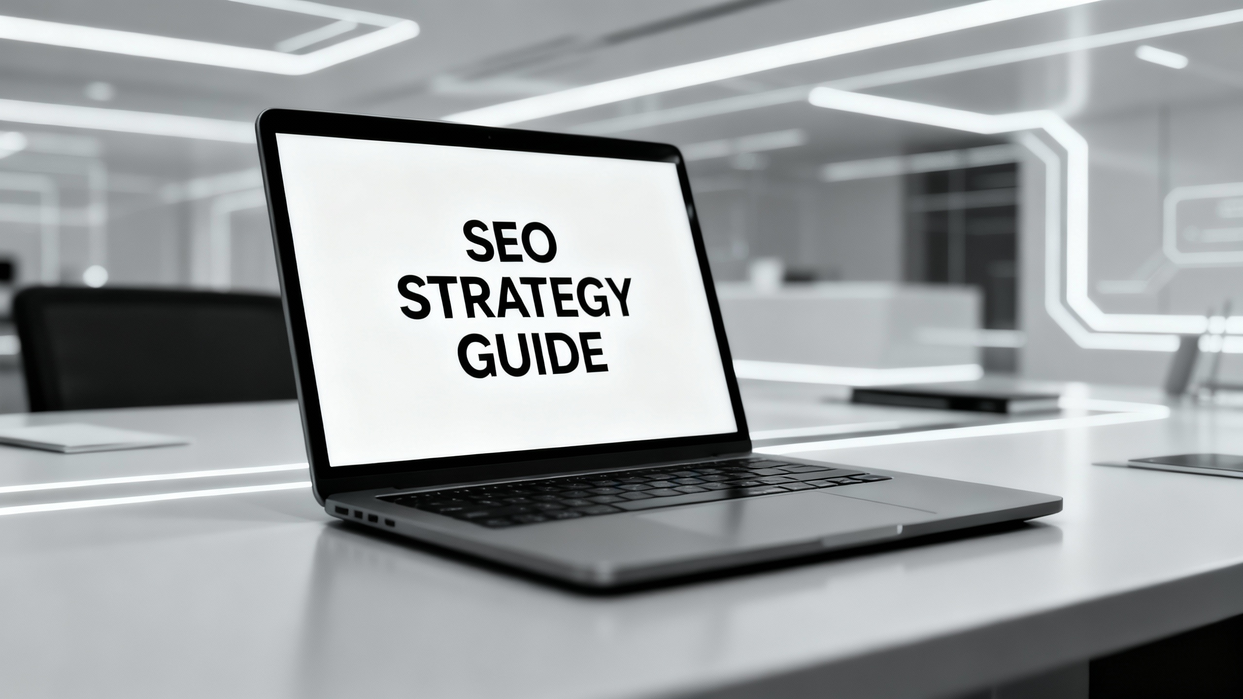 SEO Insights on laptop