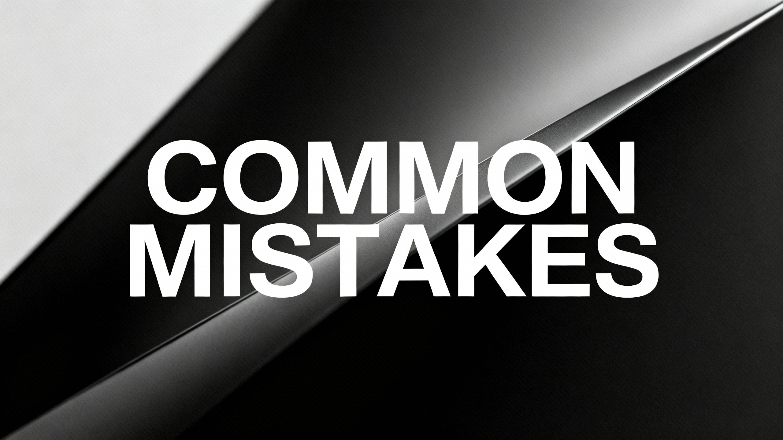 Common Mistakes in SEO