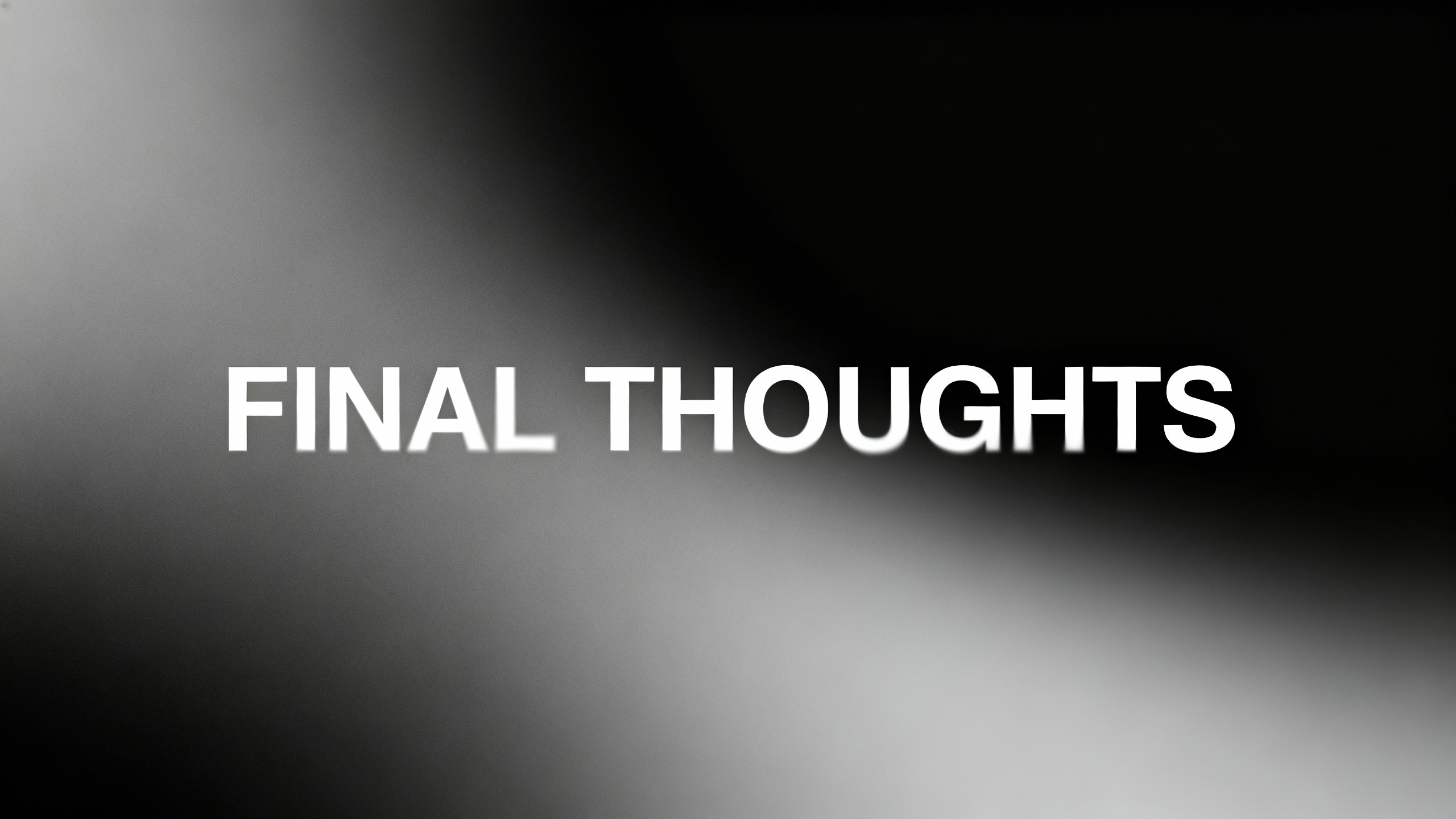 Final Thoughts on tablet screen